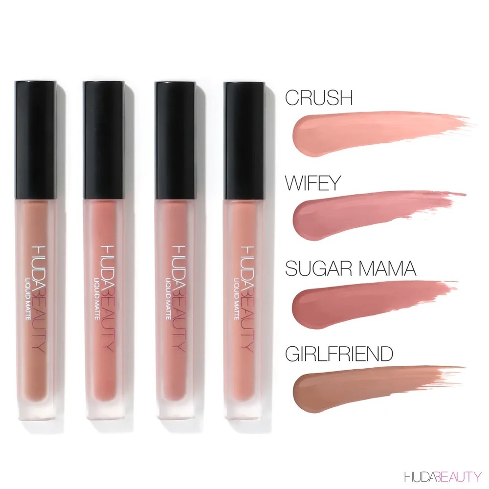 Huda Beauty Liquid Matte Lipstick Girlfriend - Picture 5 of 6